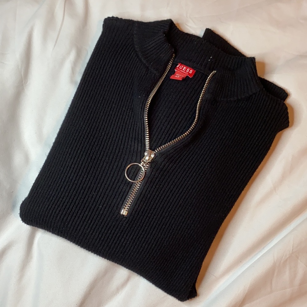 GUESS half zip shirt